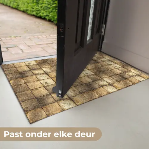 Geometrisch - Tegels - Goud Deurmat klein 898 -USP_NL