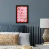 Chilipeper - Red - Hot - Quotes fotolijst zwart zonder passe partout klein -sfeer3