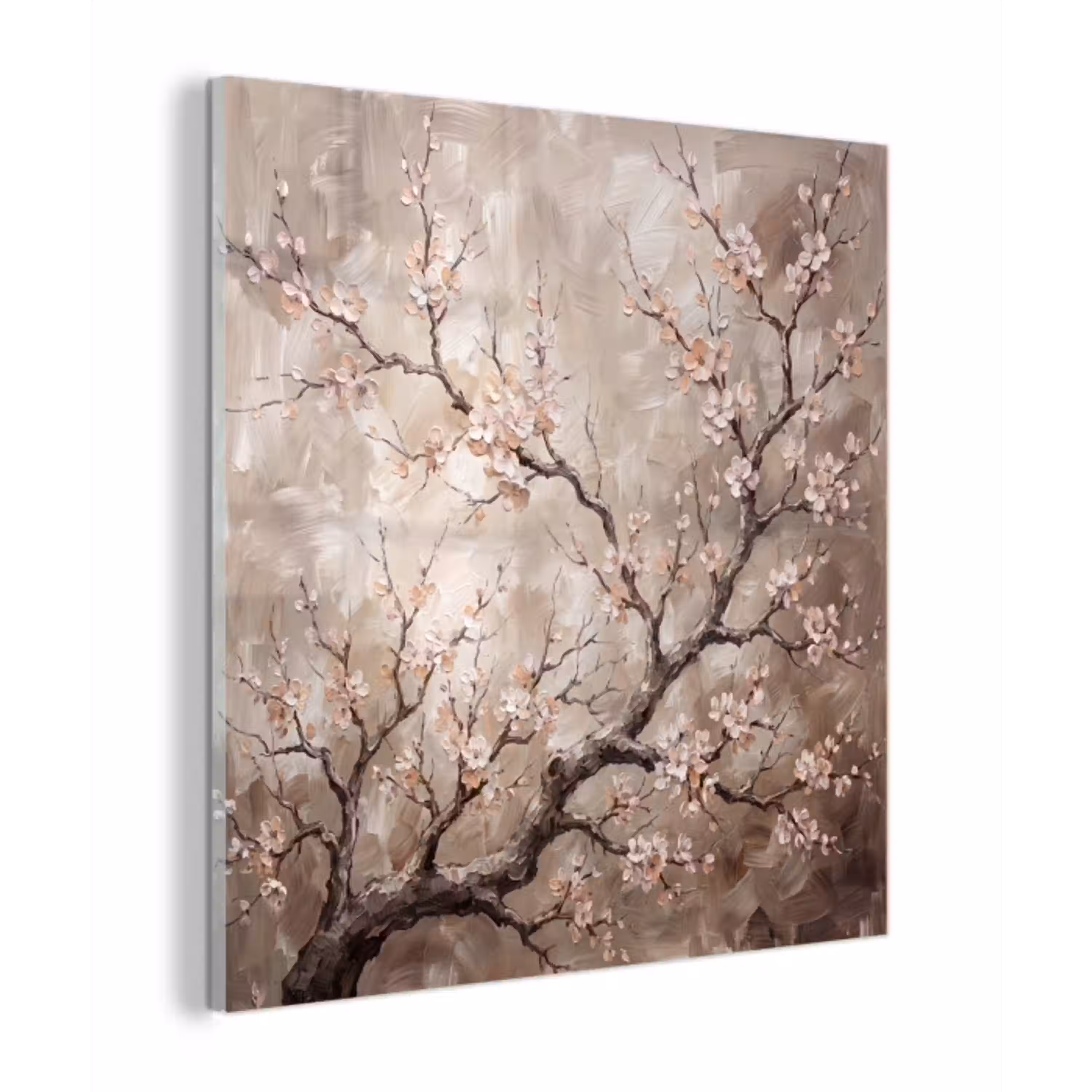 Bloesem - Takken - Schilderij - Beige - Serene plexiglas 5mm klein -z3d