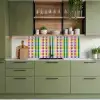 Ruit - Patroon - Kleurrijk keuken achterwand 2 middel 871 -sfeer3