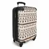 Strand en zee print NBS - Handbagage koffer - Kinderen Unisex middel -productfoto_3d
