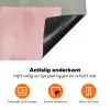 Vormen - Abstract - Cirkel - Zwart Inductie beschermer vinyl 3mm klein -zzzzzzz-td-onderkant
