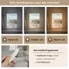 Strand - Zee - Fiets - Vintage - Bloemen Light Box met kabel (Tafellamp) klein -USP_lichtkleurNL