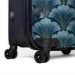 Patroon - Ginkgoblad - Blauw NBS - Large koffer - Volwassenen Unisex groot -product2