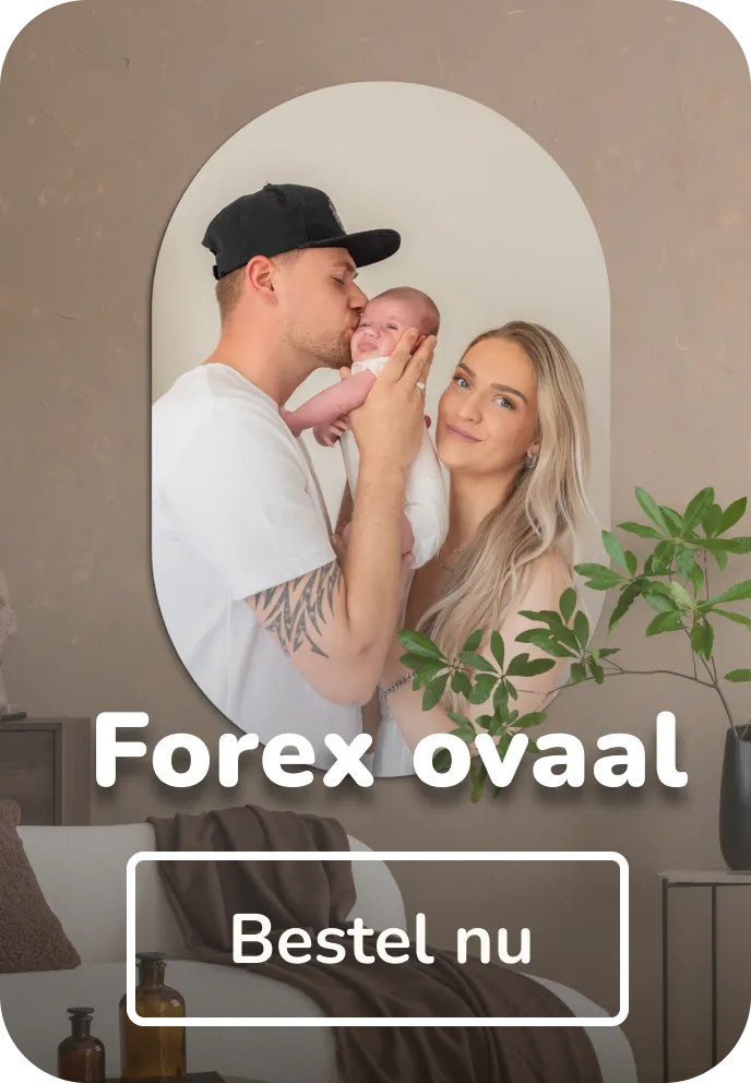 Foto op forex ovaal