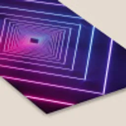 Driedimensionaal - Tunnel - Ruimte fotolijst zwart zonder passe partout klein -zsfeer6