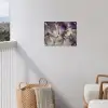 Goud - Paars - Marmer tuinposter los doek klein -sfeer8