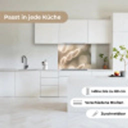 Hazestaartgras - Wit - Zonlicht keuken achterwand 2 middel -sfeer4_DE