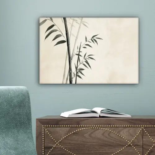 Japandi - Bamboe - Beige canvas 2cm klein -sfeer4