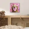 Hond - Kiss- Valentijn - Hartjes plexiglas 5mm klein -sfeer4