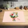 Boeket - Strikje - Kaartje - Quote Inductie beschermer vinyl 3mm klein -sfeer5