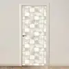 Tegel - Patroon - Verweerd deurposter klein 289 -3d_beige