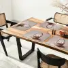 Mand - Eieren - Roze Placemat vinyl groot -zzsfeer4_Kitchenyeah-website