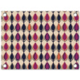 Vintage - Retro - Kleurrijk tuinposter los doek klein 239 -3d