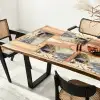 Winter - Sneeuw - Huis - Natuur Placemat vinyl groot -zzsfeer4_Kitchenyeah-website