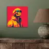 Zonnebril - Schedel - Jas - Rood aluminium wit klein -sfeer2