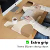 Retro - Geometrische lagen - Aardetinten Muismat XXL klein -sfeer3
