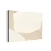 Beige - Abstract - Modern aluminium wit klein -3d