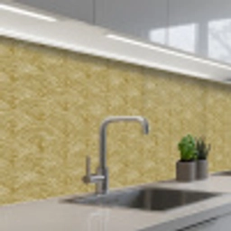Waaier - Geometrisch - Groen keuken achterwand 2 middel 871 -3d_schuin