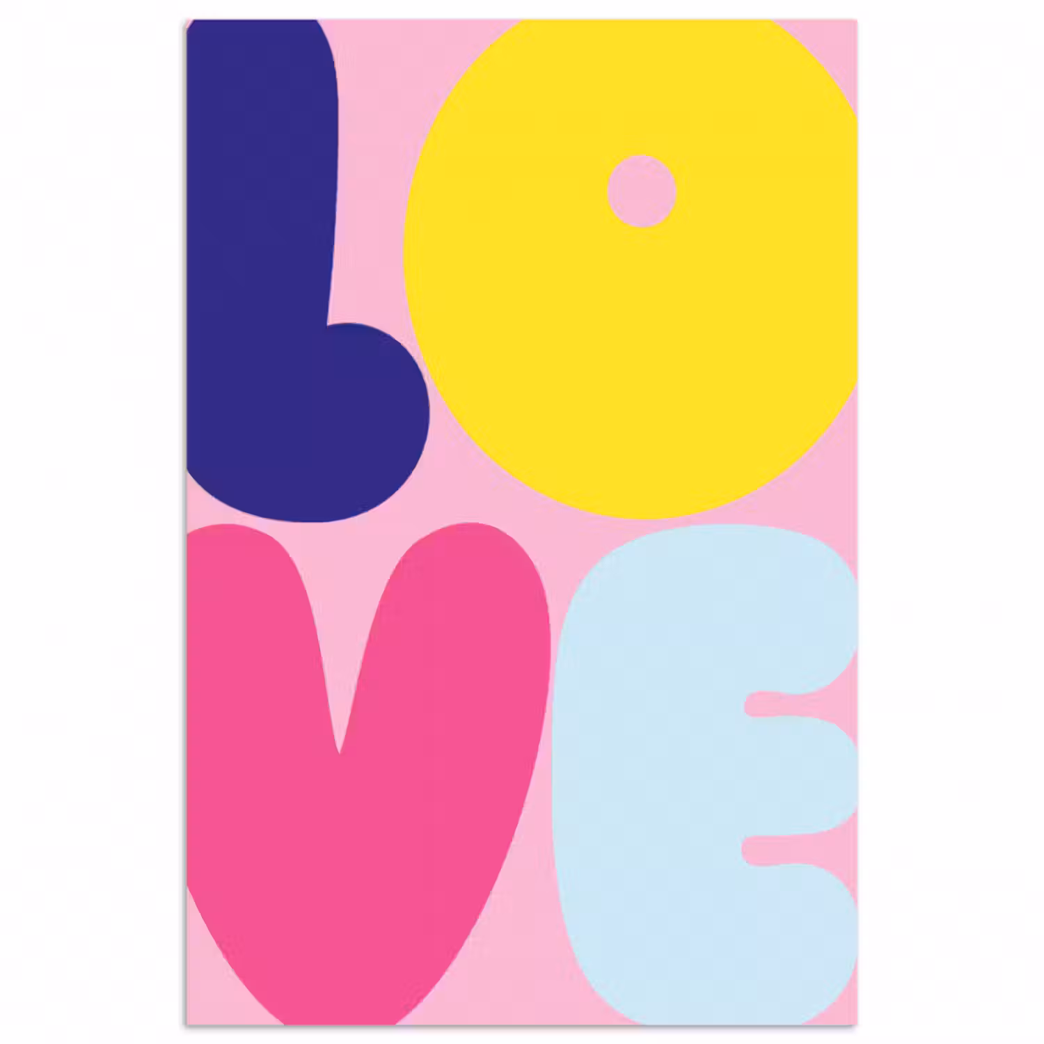 Poster - Liebe - Valentinstag - Farbenfroh