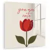 Roos - Rood - Bloem - Valentijn plexiglas 5mm klein -zzzproduct_nieuw