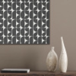 Modern - Geometrisch - Zwart PET vilt klein 837 -sfeer6_closeup