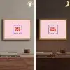 Grl pwr - Roze - Kader Light Box met batterij (Wandlamp) middel -sfeer3