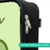 Kawai - Kikker - Groen Kinderkoffer - Zwart klein -rits_FR