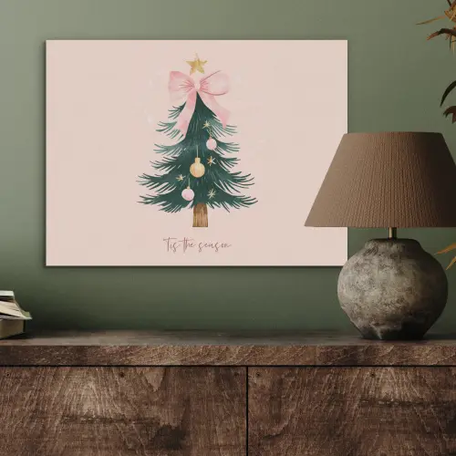 Christmas Season - Kerst - Kerstboom - Roze PET vilt klein -sfeer2