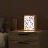 Hartjes - Kleurrijk - Patroon - Levendig Light Box met kabel klein -sfeer1_kind