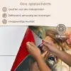 Leeuw - Leeuwenkop - Wilde dieren - Bloemen keuken achterwand spatscherm klein -spatscherm_NL