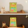 Alfabet - Educatief - Letters leren voor kinderen - Groen - Dieren Light Box met kabel klein -sfeer3_kind
