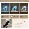 Straaljager - Blauw - Jongens Light Box met batterij (Wandlamp kind) middel -USP_lichtkleurNL