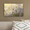 Madeliefjes - Wit - Zonlicht canvas 2cm klein -sfeer3