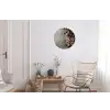 Winter - Kerst - Beton - Gingerbread man Wandcirkel aluminium klein -woonkamer