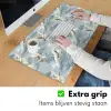 Wolken - Kraanvogels - Blauw Muismat XXL klein 681 -sfeer3