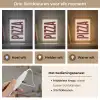 Pizza - Vintage - Decoratie - Japandi Light Box met kabel (Wandlamp) klein -USP_lichtkleurNL