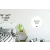 Quotes - Pluk het geluk - Spreuken Wandcirkel aluminium klein -kinderkamer