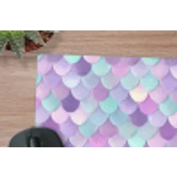 Dromerig - Zeemeermin - Pastel muismat rubber klein 262 -closeup