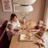 Mozaïek - Watermeloen - Rood - Pitten Dienblad Rechthoek middel -sfeer4
