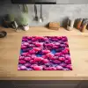 Frambozen - Waterdruppels - Vruchten Inductie beschermer vinyl 3mm middel 274 -sfeer5