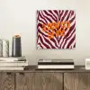 New era - Bordeaux - Zebraprint plexiglas 5mm klein -sfeer1