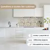 Terrazzo - Patroon - Groen keuken achterwand 2 middel 871 -sfeer4_FR