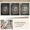 New York - Skyline - Stad - Blauw Light Box met kabel (Tafellamp) klein -USP_dimbaarNL