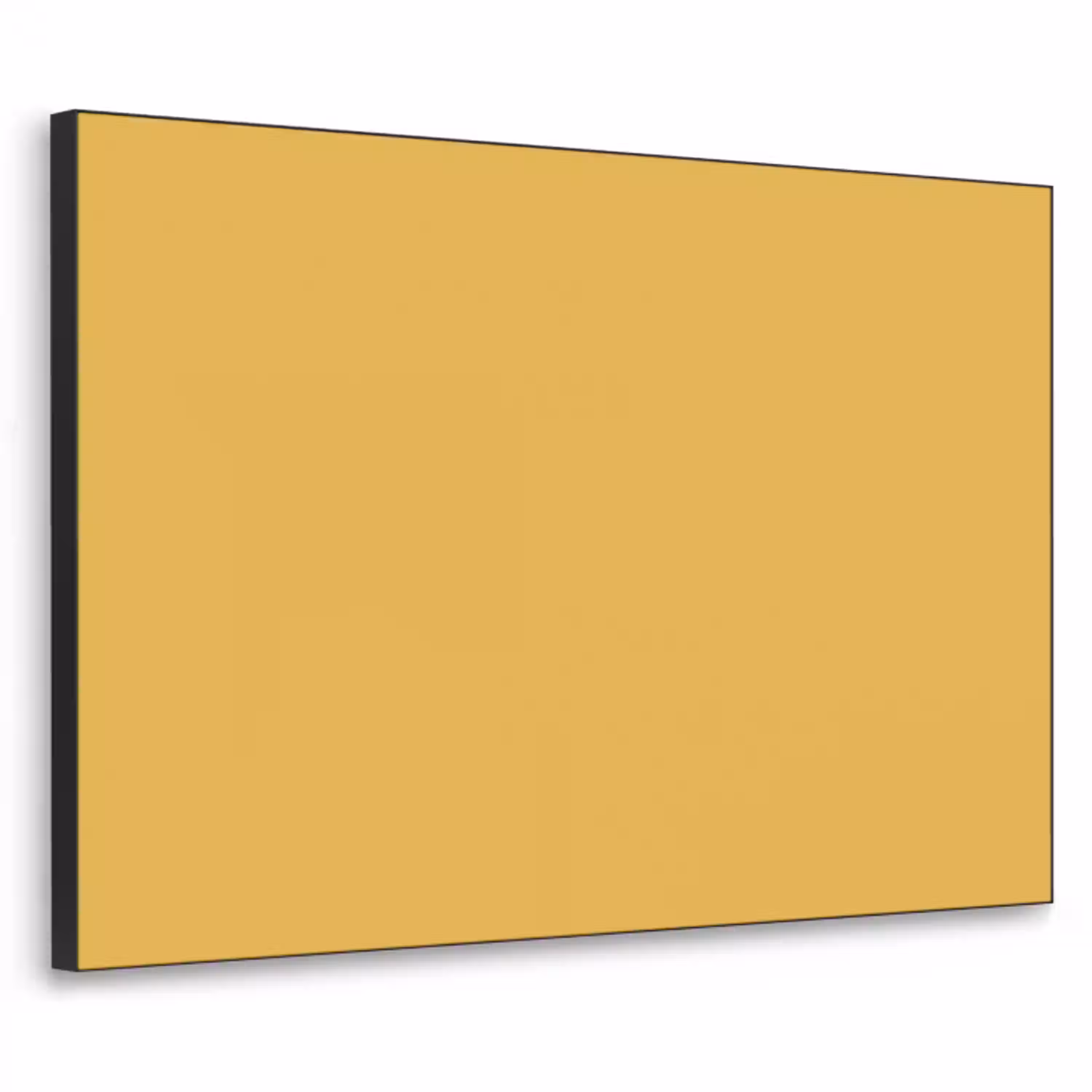 Joyful - Mustard - Geel Textielframe zwart klein 947 -3d