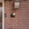 Half goud zwart - Modern Naambord Rechthoek middel -sfeer7-rechthoek-S
