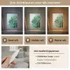 Vetplant - Bladeren - Groen - Wazig Light Box met kabel (Tafellamp) klein -USP_lichtkleurNL
