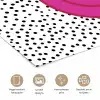 Smiley - Roze - Stippen poster papier klein -closeup_NL
