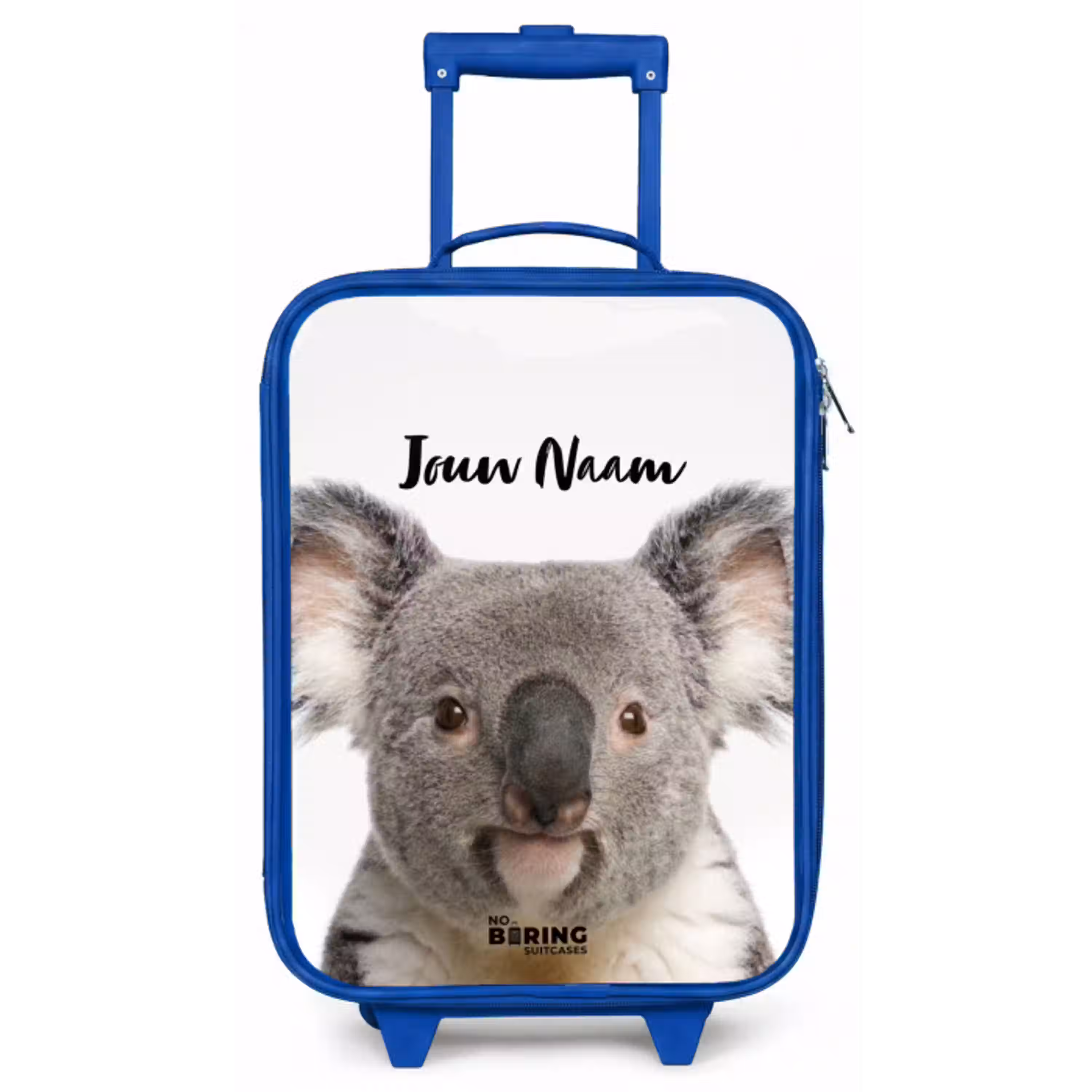 Schattige Koala Beer Kinderkoffer - Blauw klein -zz3dotto