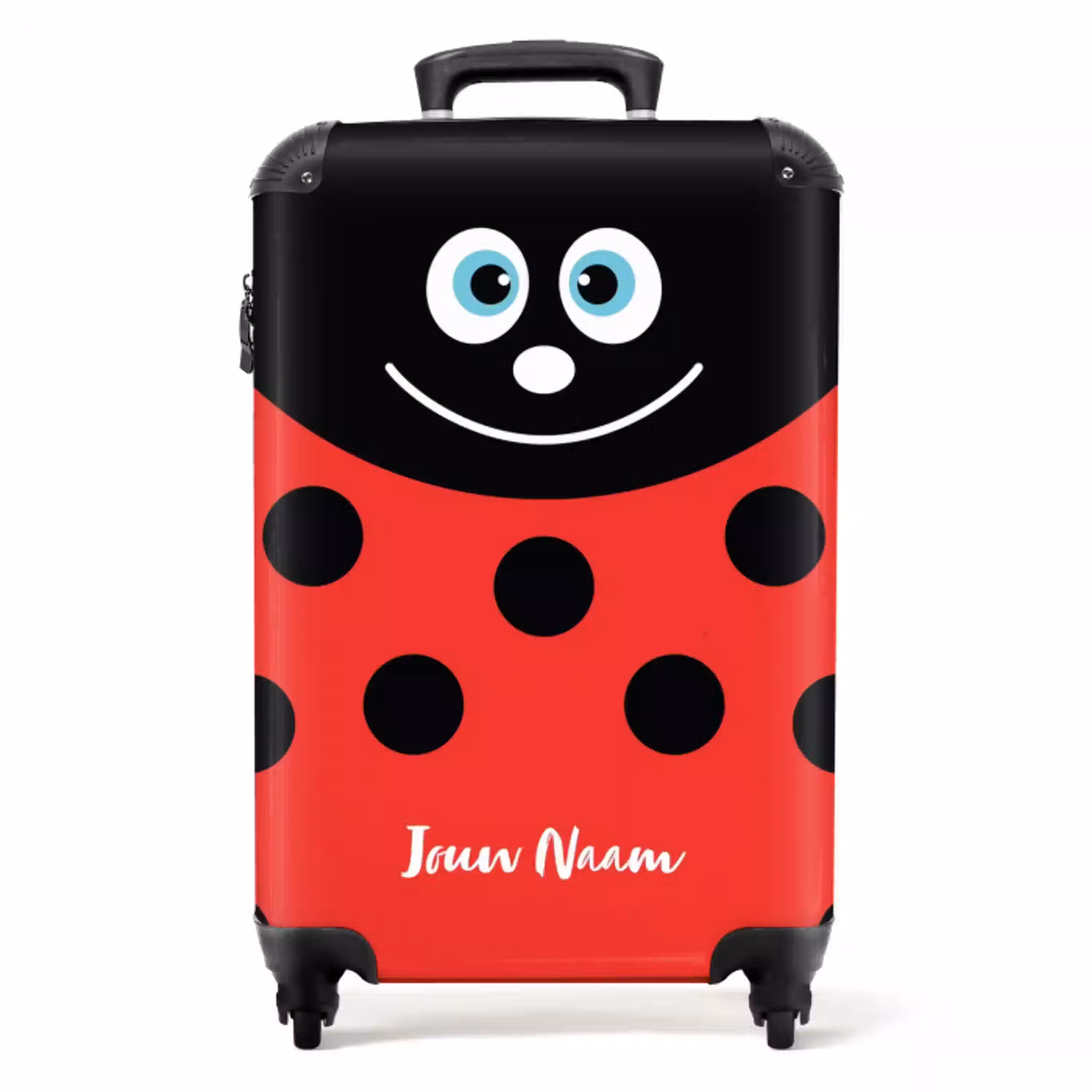 Lilly lieveheersbeestje NBS - Handbagage koffer - Kinderen Unisex middel -productfoto_recht